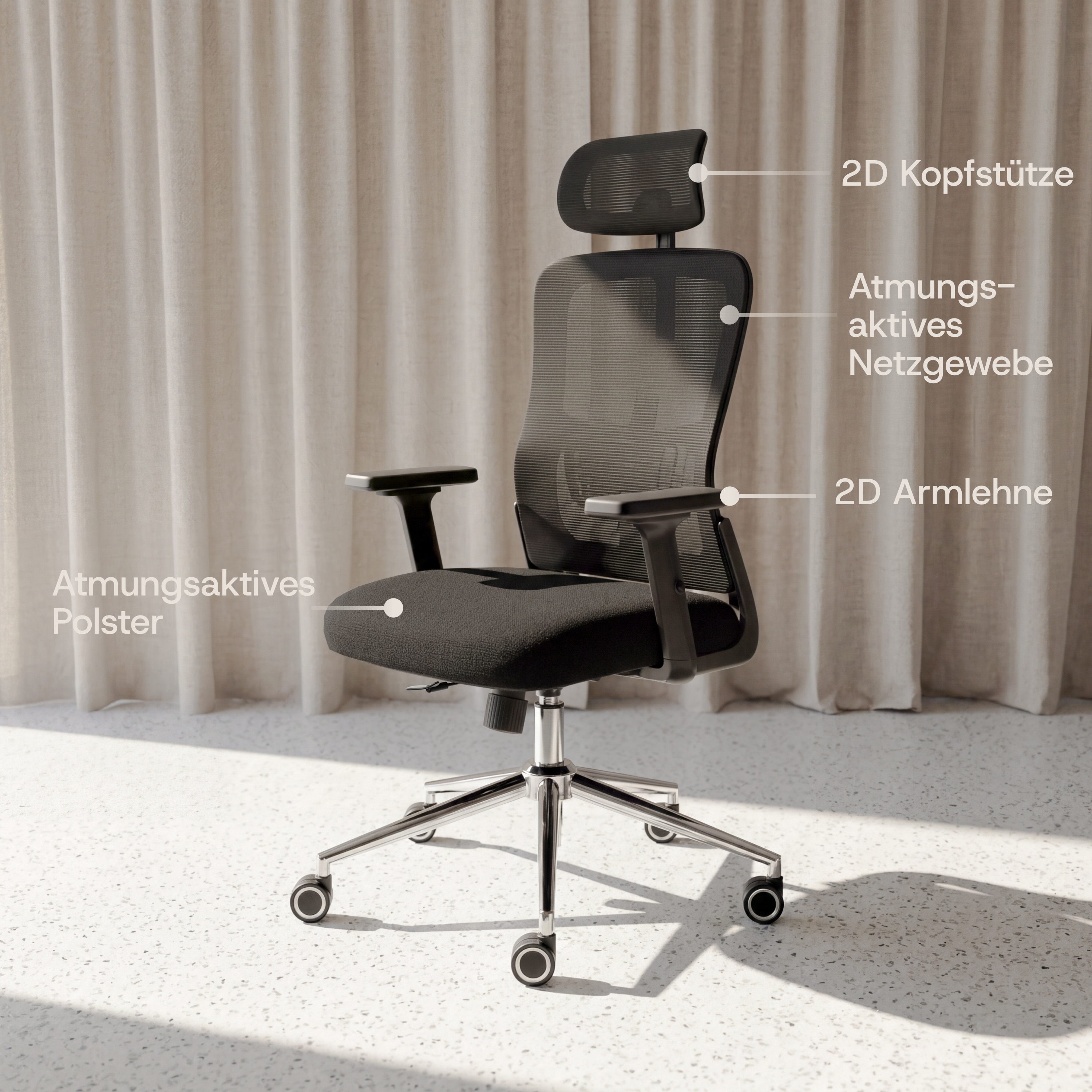 CLOUVOU BrightSeat – Ergonomic Office Chair: Best Value Winner