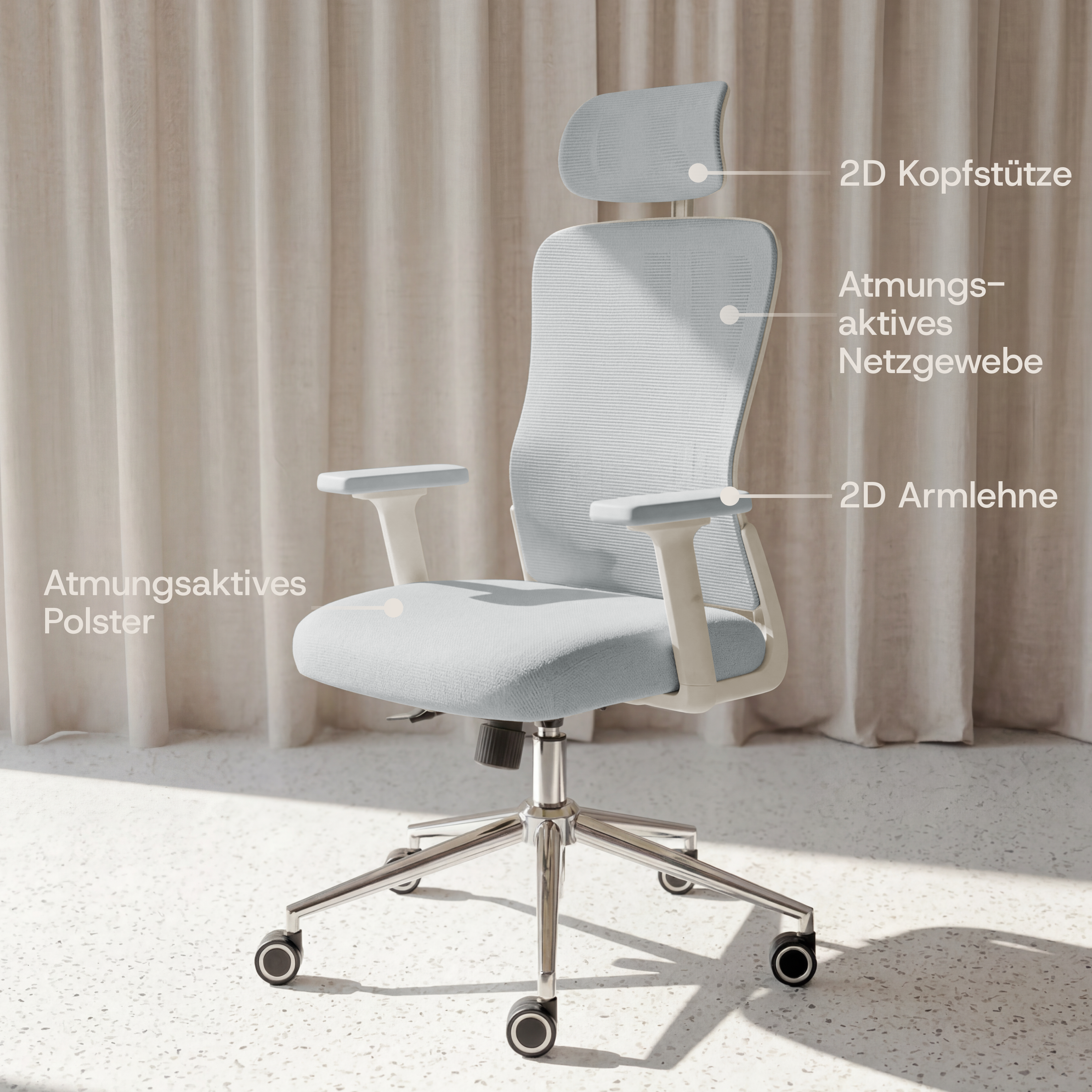 CLOUVOU BrightSeat – Ergonomic Office Chair: Best Value Winner