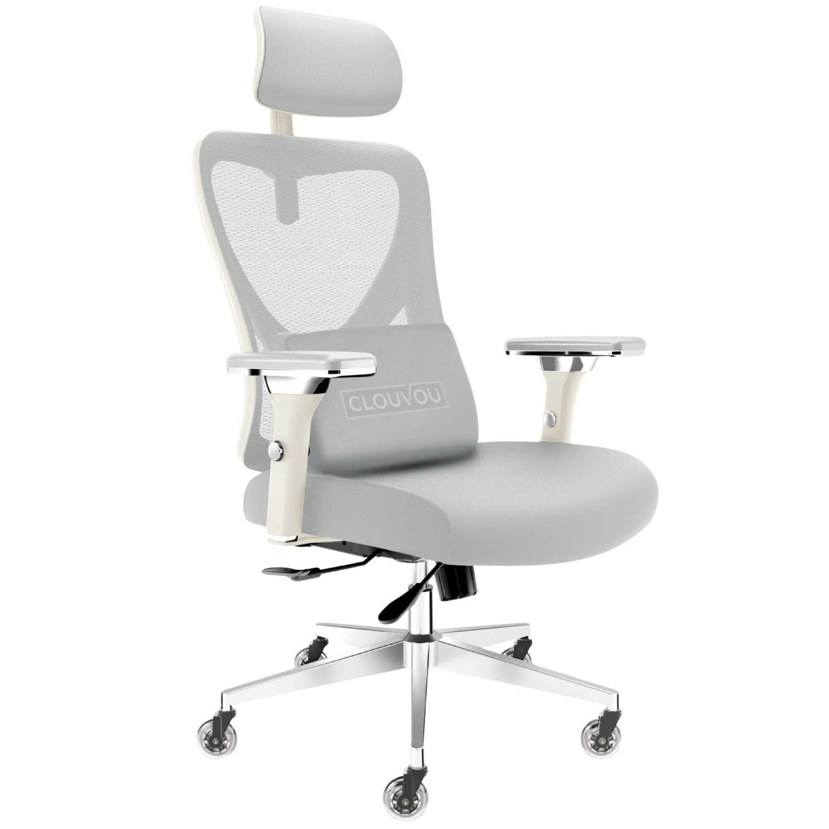 CLOUVOU CleverSeat - Ergonomischer Bürostuhl - Clouvou Creme