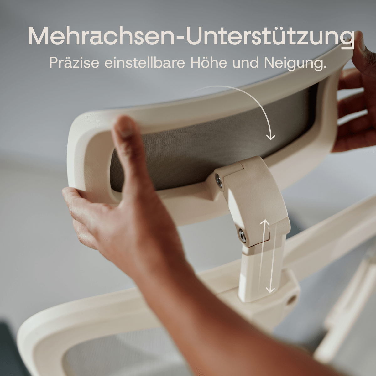 CLOUVOU CleverSeat - Ergonomischer Testsieger Bürostuhl - Clouvou Grau