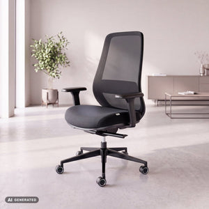 BALANCE – Ergonomischer Bürostuhl - Clouvou Schwarz