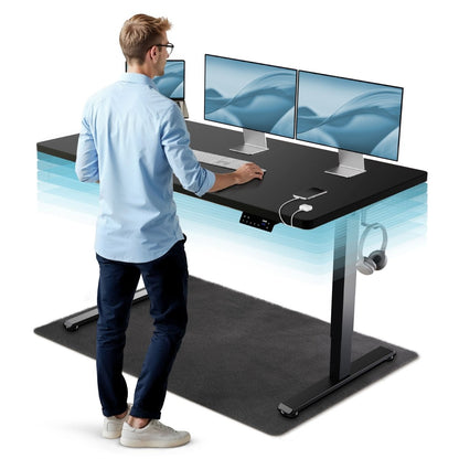 CleverDesk – Elektrisch höhenverstellbarer Schreibtisch - Clouvou 160 x 80cm