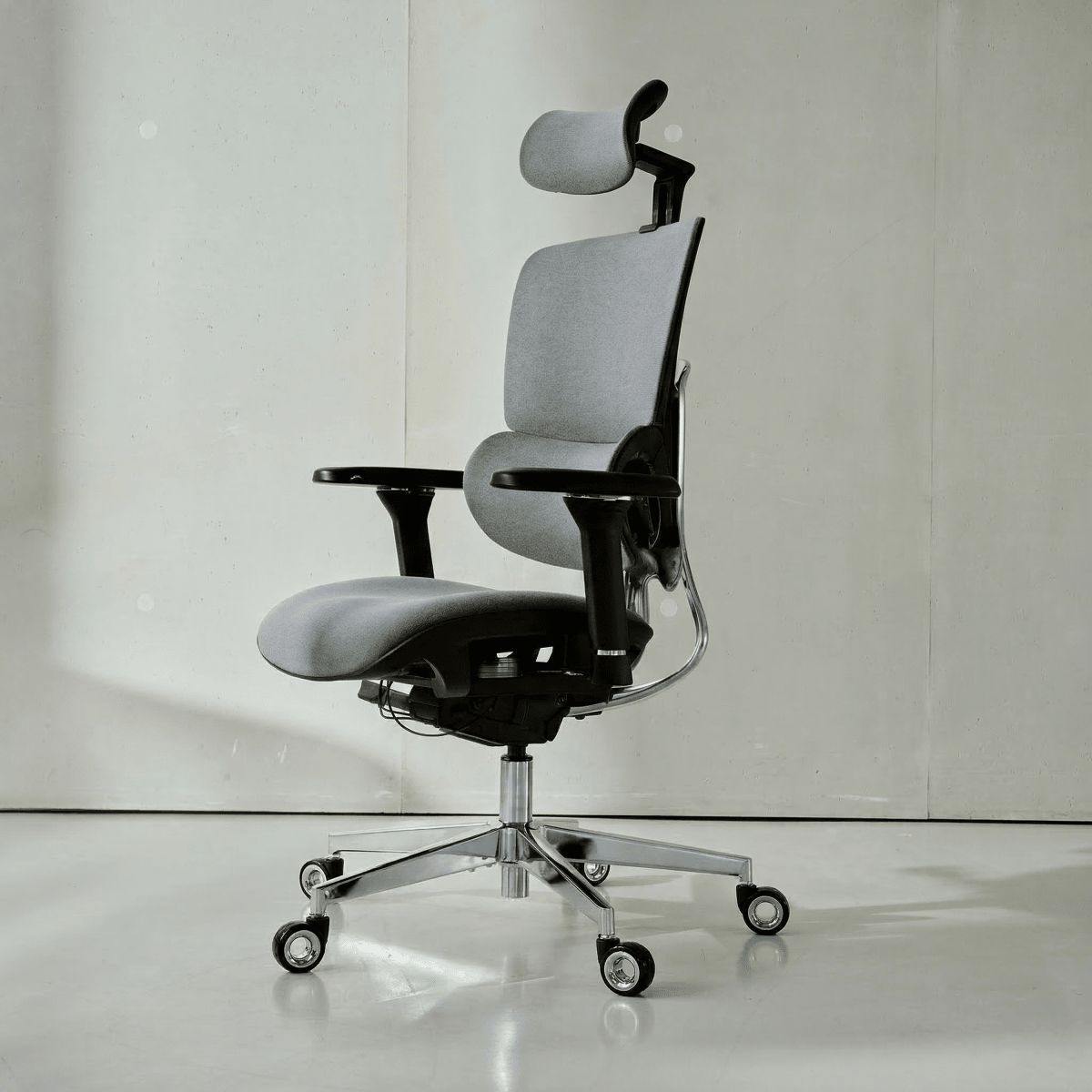 CLOUVOU Phantom Wheels – Leise Bürostuhlrollen | 5er - Set - Clouvou