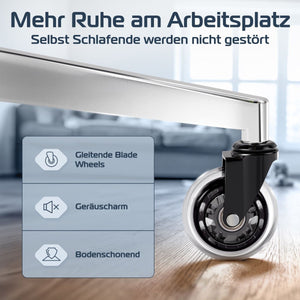 CLOUVOU SmartSeat – Ergonomischer preiswerter Bürostuhl - Clouvou Creme